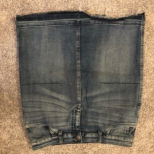 jean skirt